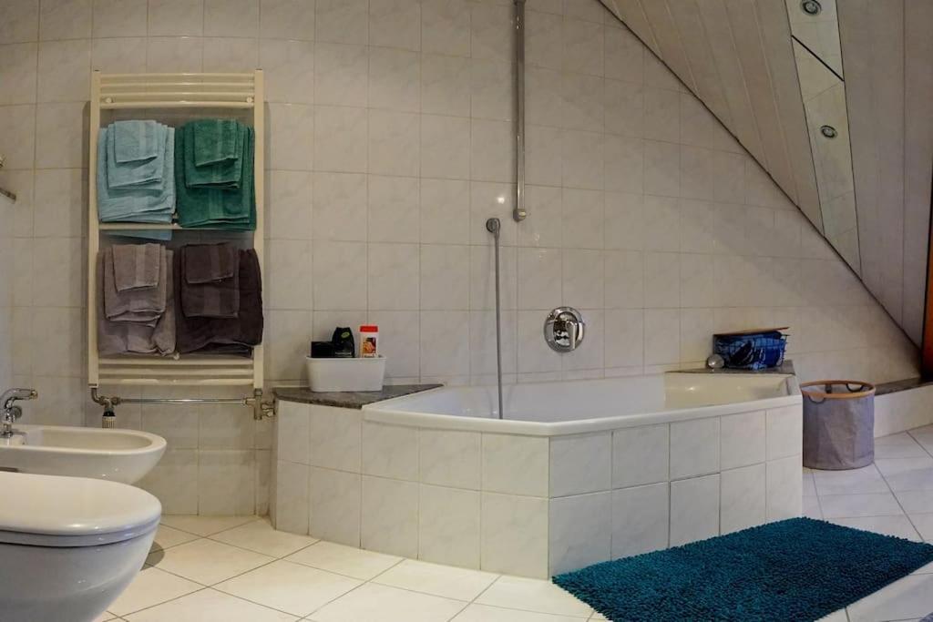 Grosse, Helle Wohnung Fuer Bis Zu 6 Personen ไวน์ไฮม์ ภายนอก รูปภาพ
